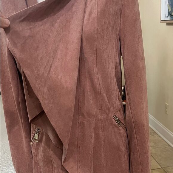 Adrienne Vittadini Women's Blazer in Rose Large - Picture 4 of 9